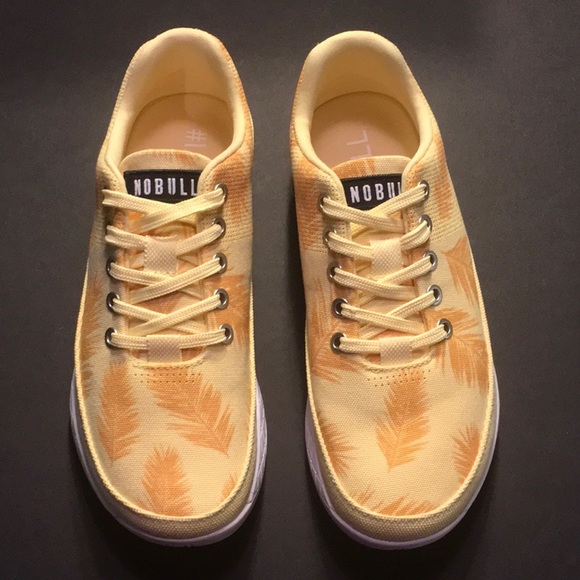 NOBULL Sunrise Palm Canvas Trainer New In Box. - Picture 3 of 6